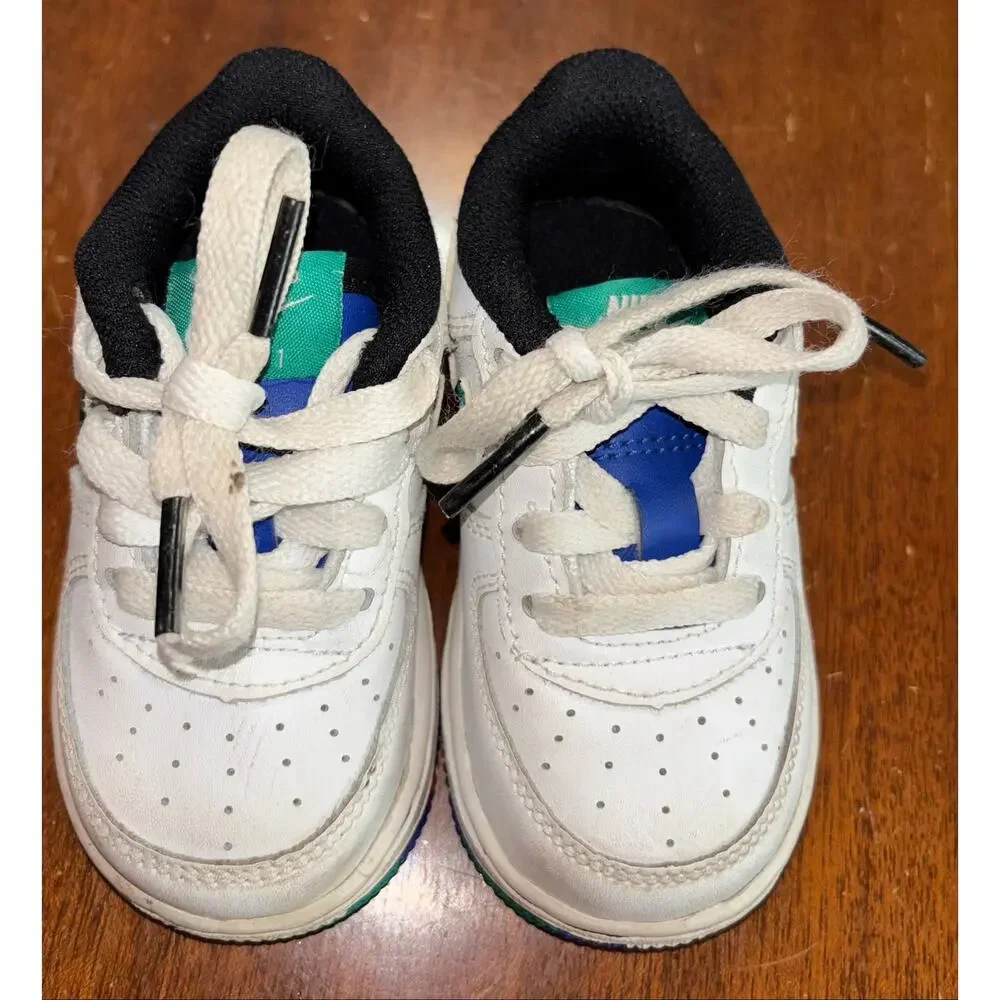 Nike Air Force 1 Low TD 'Melted Crayon’ baby boy (size 5C)